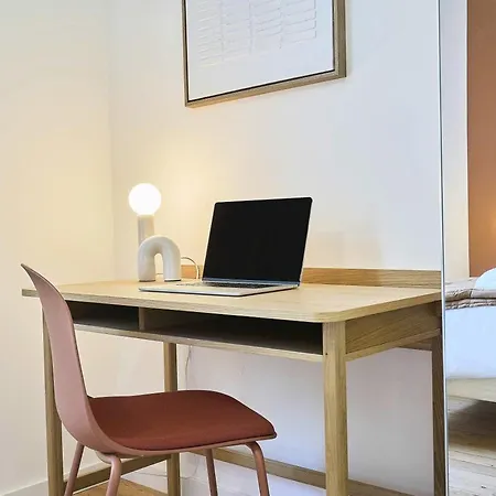 Apartment Le Relieur - 6 Pers - 2 Bureaux - Lille 13 Min *
